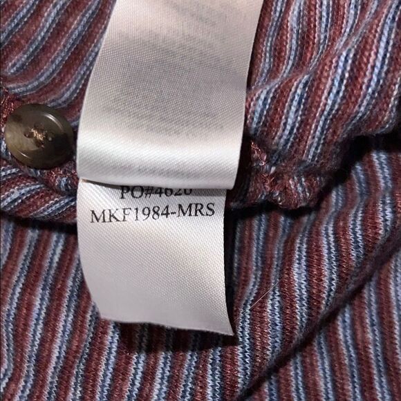 Faherty Brand Luxe Heather Long Sleeve Polo size XL - Picture 9 of 9